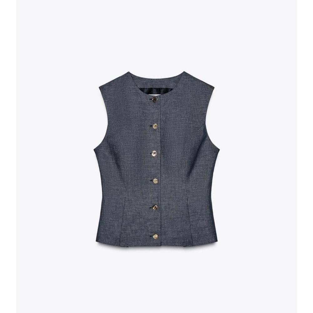 NWOT Zara Linen Top